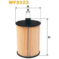 WIX FILTERS WF8323 Brandstoffilter