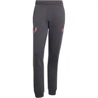 Adidas Broek 'Messi' donkergrijs / lichtroze
