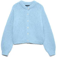 Vero Moda Gebreid vest 'VMWilo' lichtblauw