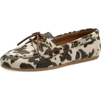Tamaris Mocassins donkerbruin / wolwit