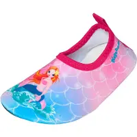 Playshoes Strand-/badschoen 'Meerjungfrau' azuur / oranje / pink / lichtroze