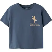 Name it Shirt 'NMMFlom' saffier / honing
