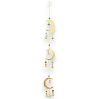 Ancient Wisdom - Decoratief beeld - Indiase klokkenspel met 10 bellen - boeddha - chakra - rust - harmonie - meditatie - geluid - sfeer - kunst