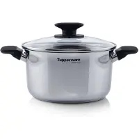 Tupperware Mastro Cookware 5 l Kookpan - Premium Pan 24 cm RVS Chef Series