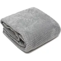 Domarex Plaid CASABLANCA Grijs 150x200 cm - Zacht en Decoratief