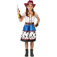 Vegaoo - Cartoon cowgirl kostuum voor meisjes