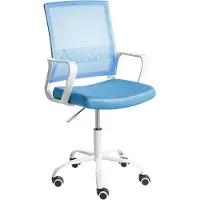 Beliani EASE - Bureaustoel - Blauw - Mesh