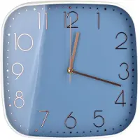 Mondex - RAMSEY Klok - 30 x 30 x 4cm - Blauw