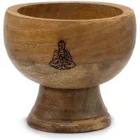 Ancient Wisdom - Wierook - Grote rituele wierookhouder 11x10 cm - boeddha - geur - aroma - meditatie - ontspanning - rust