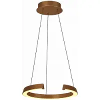 Freelight Hanglamp Cavallo Ø 50 cm comfortlift brons goud
