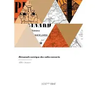 Hachette ALMANACH COMIQUE DES CAFES-CONCERTS