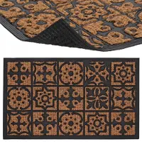 Esschert Design Mozaïek Kokosvezel & Rubber Deurmat 75x45 cm
