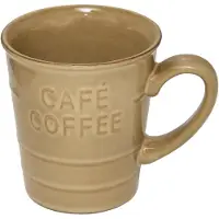 Secret De Gourmet Koffiemok - beige - keramiek - 200 ml - beker - mokken