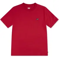 Levi's T-shirt rood Jongens Katoen Ronde hals Effen - maat 152