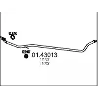 MTS 01.43013 Voorpijp