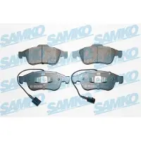 SAMKO Remblokkenset, schijfrem 5SP1535