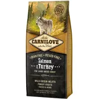 Carnilove 4 kg salmon / turkey adult large breed hondenvoer