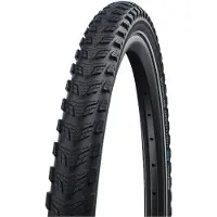 Schwalbe marathon 365 20x1.50 hs475 perf greeng. addix 4season rigid black reflecterende band 40-406 || Maat: 1.50