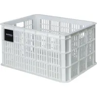 Basil Fietskrat L - Groot - 40 Liter - Wit