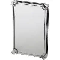 Fibox Cover, PC Transparent 3720146 Universele behuizing 280 x 190 x 30 Polycarbonaat Grijs-wit (RAL 7035) 1 stuk(s)