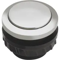 Grothe Grohe deurbel, model Protact, aluminium (62061)