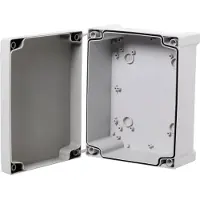 Fibox TAM 131308 Wandbehuizing 130 x 130 x 75 x 75 ABS Grijs-wit (RAL 7035) 1 stuk(s)