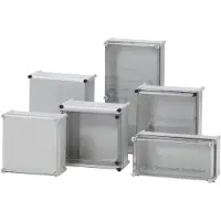 Fibox PC 2828 13 G Installatiebehuizing 278 x 278 x 130 x 130 Polycarbonaat, Polyamide Grijs-wit (RAL 7035) 1 stuk(s) Piece