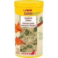 Sera Goldy Nature Flakes - Vlokken Voer voor oa Goudvissen Shubunkin, sluierstaart of sarasa - 10 Liter