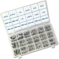 Püschel SORTI18TB SORTI18TB Buiszekering (Ø x l) 5 mm x 20 mm Traag -T- Inhoud 180 stuk(s)