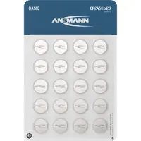 Ansmann Knoopcel CR2450 3 V 20 stuk(s) 600 mAh Lithium