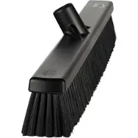 Vikan Hygiene 3199-9 veger zwart, zachte vezels 610mm
