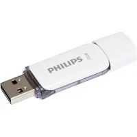 Philips FM32FD70E - USB 2.0 32GB - Snow - Grijs - 3 stuks