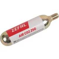 Zéfal Cartouche co2 25gr filete (tubeless) pr pneu 27.5'' et 29'' (x2)