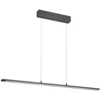 FISCHER&HONSEL GMBH Hanglamp Marlo, dimbaar, alu / grijs / zink, Woon-/ Eetkamer, metaal, Modern, hanglamp
