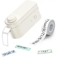 Ren Labelmaker - Labelprinter - Label Maker - Wit - 10cm x 5cm x 4cm