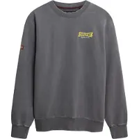 Superdry Sweatshirt 'Heritage' opaal / geel / rood / wit