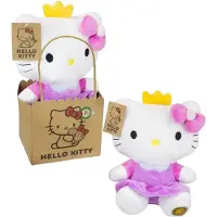 Sanrio Hello Kitty Princess knuffel 27 cm - in papier giftbag