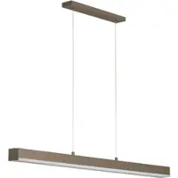 FISCHER&HONSEL GMBH Hanglamp Vayana, dimbaar, bruin / roest, Woon-/ Eetkamer, metaal, Modern, hanglamp