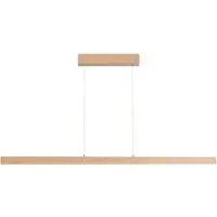 FISCHER&HONSEL GMBH Hanglamp Silvano, dimbaar, crème / amber, Woon-/ Eetkamer, metaal, Modern, hanglamp