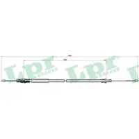 LPR C0099B Handremkabel