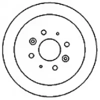 MAPCO 15576 Remschijf