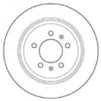 MAPCO 15323 Remschijf