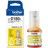 Brother Recharge d'encre BTD180Y Jaune
