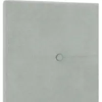 vidaXL Hoofdbord Lichtgrijs 80 cm Fluweel