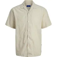 Jack & Jones Easter Palma Seersucker Overhemd Met Korte Mouwen