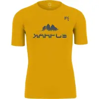 Karpos Loma Evo Print T-shirt Met Korte Mouwen Geel XL Man