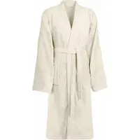vidaXL Badjas KINN Crème XL Katoen