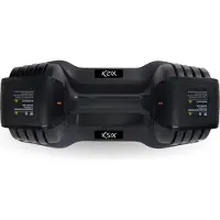 Ksix Adjustable Dumbbell Zilver 11 kg