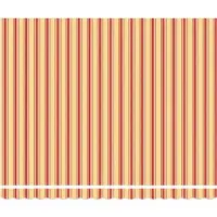 vidaXL Uitschuifbare luifel Geel en Oranje 400 × 300 cm
