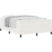 vidaXL Boxspring bed Crèmekleurig 160 x 200 cm Corduroy stof